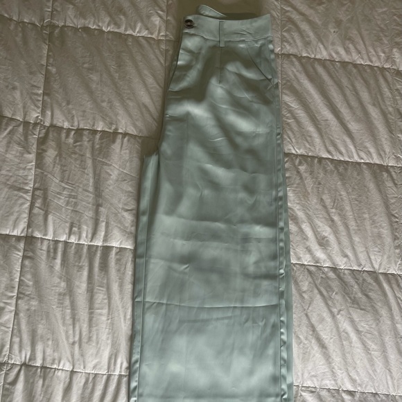 (M) size 6 Drop shoulder flap pocket blouse & pants set - Picture 13 of 13